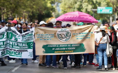 Empleados y jubilados del IMSS alistan protestas el 1 de octubre; estas son sus exigencias