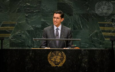 Roberto Velasco en la ONU: “La paz no se decreta ni se impone, se construye con justicia social”