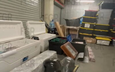 Bodega de los hermanos Farías Laguna tenía armas y documentos clasificados