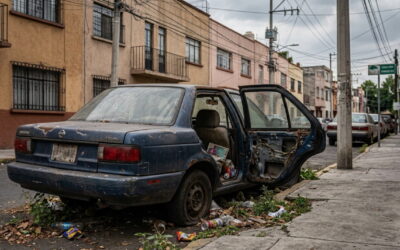 Tu alcaldía sí puede quitar los coches abandonados de tu calle: así es el procedimiento que pocos conocen