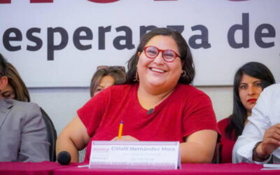 En Morena perfilan a Citlalli Hernández para contender por alcaldía Cuauhtémoc