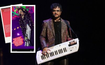 Aleks Syntek se despide de México tras críticas por concierto en fiestas patrias
