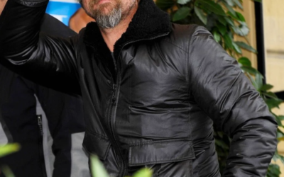 Brad Pitt pasea y hace reír a San Sebastián
