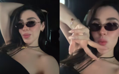 Captan a Emma Coronel bailando con famoso cantante de regional