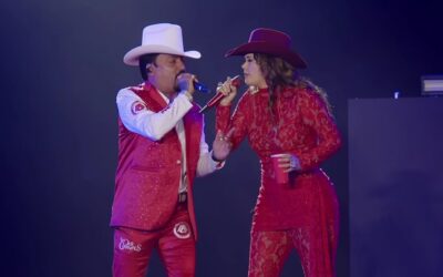 Laguneros de Los Dos Carnales sorprenden al cantar en vivo con Yuridia