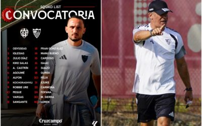 Cardoso y Vargas, en la lista de convocados para visitar al Levante