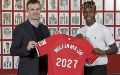 Félix Tainta, representante de Nico Williams: «Tenía idea de poder salir, en el Athletic sabes que no vas a ganar una Champions…»