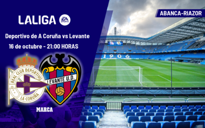 Deportivo – Levante: horario y dónde ver hoy en TV y online el partido de la jornada 9 de LaLiga EA Sports