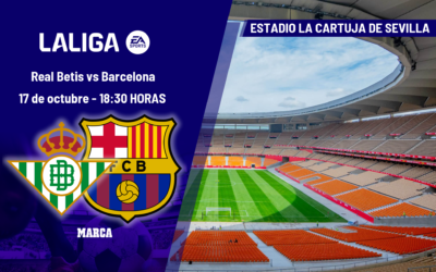 Dónde ver hoy el Real Betis – Barcelona de LaLiga EA Sports: a qué hora es y canal de TV del partido de la jornada 9
