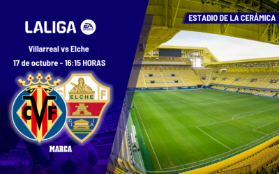 Villarreal – Elche: horario, dónde ver en TV y canal del partido de LaLiga EA Sports