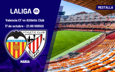 Valencia CF – Athletic Club: horario, dónde ver en TV y canal del partido de LaLiga EA Sports
