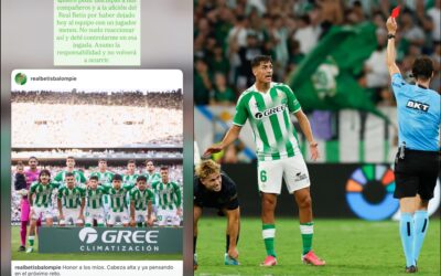 Facundo Bernal pide disculpas por su expulsión: «Debí controlarme»