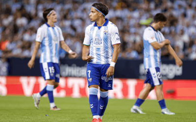 El Málaga, entre los únicos tres equipos de Europa sin victorias en liga