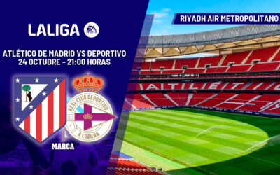 Atlético de Madrid – Deportivo de A Coruña: horario y dónde ver hoy por TV el partido de la jornada 10 de LaLiga EA Sports