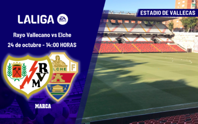Rayo Vallecano – Elche: horario, dónde ver en TV y canal del partido de LaLiga EA Sports