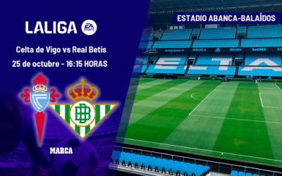 Celta de Vigo – Real Betis: horario, dónde ver en TV y canal del partido de LaLiga EA Sports