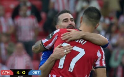 Pitada de San Mamés a Carvajal y abrazo final con Yuri para cerrar el episodio de 2023
