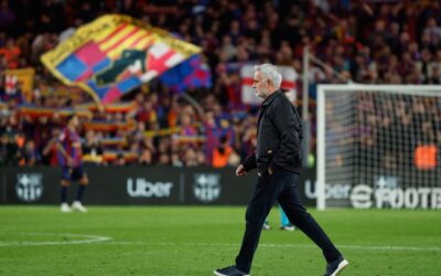 Mourinho, el terror del Camp Nou