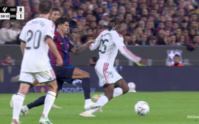 Tiempo de Revisión repasa el Clásico: no hay penalti de Balde, pero Cancelo debió ver la amarilla