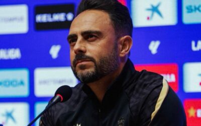Sergio García: “Estamos convencidos de que podemos sumar los tres puntos ante el Villarreal”