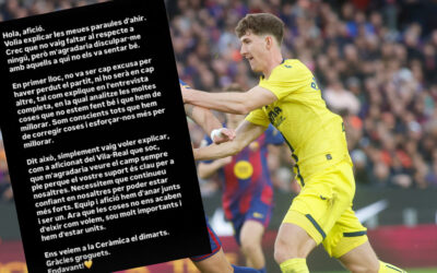Pau Navarro se disculpa tras la polémica: «Me gustaría ver el estadio siempre lleno»