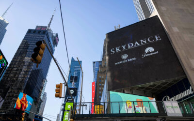Hollywood cambia de dueño: Paramount y Warner Bros. crean Skydance