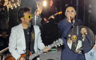 Dani Flow se disculpa con Aleks Syntek en concierto y él adelanta una colaboración