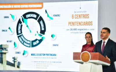 Harfuch confirma la construcción de seis nuevos penales con capacidad para 18,480 internos