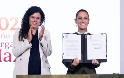 Sheinbaum firma decreto para proteger a menores de contenidos violentos en redes sociales