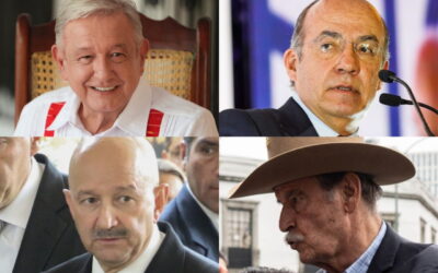 AMLO, Calderón, Salinas y Fox: cuatro expresidentes reaparecen en una misma semana