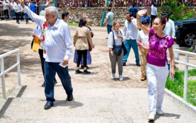 «¿Qué tiene de malo?», dice Sheinbaum sobre supuesta gira de AMLO en 2027