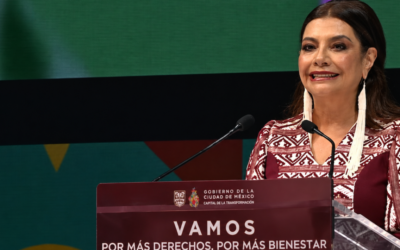 Clara Brugada destaca caída de homicidios, más inversión y nuevo plan para buscar desaparecidos en CDMX