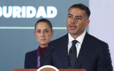 “Es un hombre muy capaz, pero el 2030 está muy lejos todavía”, dice Sheinbaum sobre destape de García Harfuch